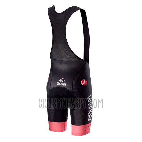 Giro D'italy Cycling Jersey Bib Short 2018 Men Short Sleeve Blue